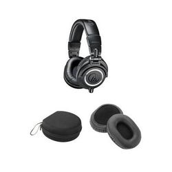 Audio-Technica ATH-M50x Headphones and Case Kit (Black) ATH-M50X