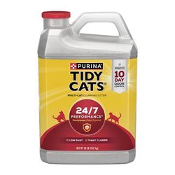 Tidy Cats Clumping 24/7 Performance Multi Cat Litter, 20 lbs.