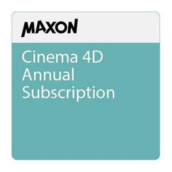 Maxon Cinema 4D Annual Subscription MX-Y