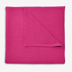 BH Studio Extra Large Cotton Blanket by BH Studio in Berry (Size KING)