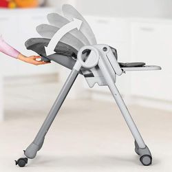 Chicco Polly2Start Highchair - Pebble