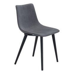 Daniel Dining Chair (Set of 2) Gray - Zuo Modern 101949