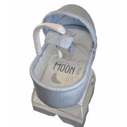 TruBliss Sweetli Deluxe Bassinet - Chambray