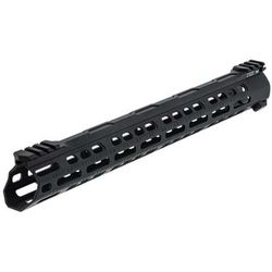 UTG Pro Forerunner 15in M-LOK Free Float Handguard Black MTU047SPM