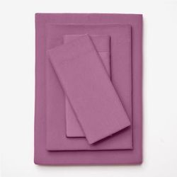 BH Studio Solid Microfiber Sheet Set by BH Studio in Dusty Lavender (Size FULL)