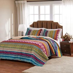 Southwest Quilt Set by Greenland Home Fashions in Sienna (Size FL/QU 3PC)