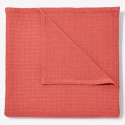 BH Studio Cotton Blanket by BH Studio in Coral (Size KING)
