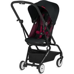 Cybex Eezy S Twist Stroller + Aton M Infant Car Seat Travel System Bundle - Ferrari Victory Black /