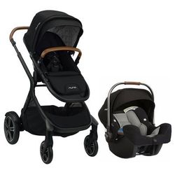 Nuna DEMI Grow + PIPA Travel System Bundle - Caviar/Caviar