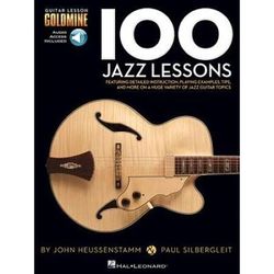 100 Jazz Lessons Guitar Lesson Goldmine Series Book/Online Audio