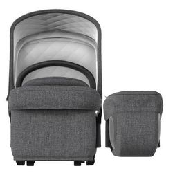 Bugaboo Donkey 2 Classic Style Set Complete - Grey Melange