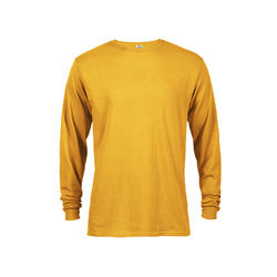 Delta 61748 Pro Weight Adult 5.2 oz. Long Sleeve Top in Gold size Medium | Cotton