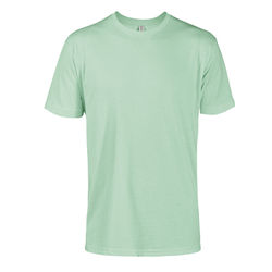 Platinum P601 Adult Cotton Short Sleeve Crew Neck Top in Key Lime size Medium | Ringspun