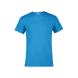 Delta 11730 Pro Weight Adult 5.2 oz. Short Sleeve Top in Turquoise size Medium | Cotton