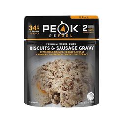 Peak Refuel Biscuits & Sausage Gravy Freeze Dried Food 6.77 oz SKU - 805571