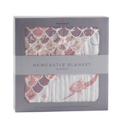 Mermaids and Scales Bamboo Muslin Newcastle Blanket - Newcastle Classics 3006