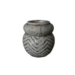 Themis 4 Inch Terracota Candle Holder- Jeco Wholesale HD-CH021