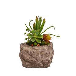 Floral Arrangement With Resin Pot- Jeco Wholesale HD-BT093