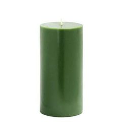 3 X 6 Inch Hunter Green Pillar Candle- Jeco Wholesale CPZ-090