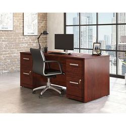 "Affirm 72" x 30" 4-File Double Ped Desk - Sauder 430209"