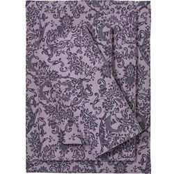 Printed Damask 6-PC. Sheet Set by BrylaneHome in Dusty Lilac Damask (Size FULL)