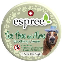 Tea Tree and Aloe Healing Cream for Dogs, 1.5 oz.