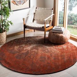 SAFAVIEH Classic Vintage Boho Zeta Distressed Oriental Cotton Rug