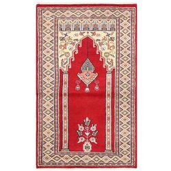 HERAT ORIENTAL Handmade One-of-a-Kind Bokhara Wool Rug - 2'7 x 4'1