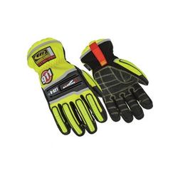 Ringers Gloves Extrication Barrier One Glove High Visibility Lime - 327-08