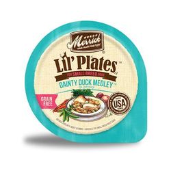 Lil' Plates Grain Free Dainty Duck Medley Small Breed Wet Dog Food, 3.5 oz.