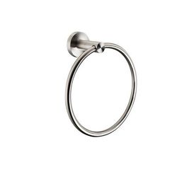 Bagno Nera Stainless Steel Towel Ring - Satin Nickel - Lexora Home LTR16152SN