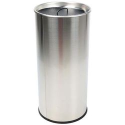 cendrierà sable rond - 60l - manutan - inox 304