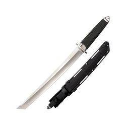 Cold Steel 3V Magnum Tanto XII Fixed Blade Knife 12in VG-10 San Mai Tanto Blade Black Kray-Ex Handle CS-13PMBXII