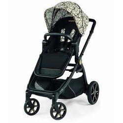 Peg Perego YPSI Double Stroller Bundle - Graphic Gold