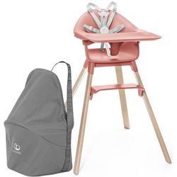 Stokke Clikk High Chair Travel Bundle - Sunny Coral