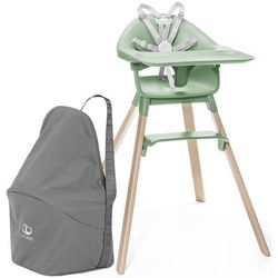 Stokke Clikk High Chair Travel Bundle - Clover Green