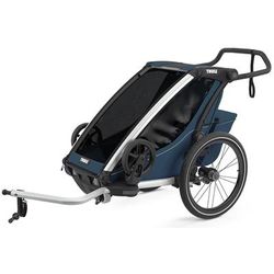 Thule Chariot Cross 1 Multisport Trailer + Stroller - Majolica Blue