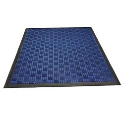 "Doortex Ribmat Blue Heavy Duty Door Mat - 48" x 72" - Floortex FR412180FPRBL"