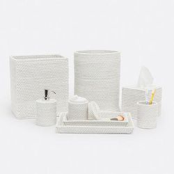 Dalton Countertop Collection - Coffee, Tissue Cover in Coffee - Frontgate
