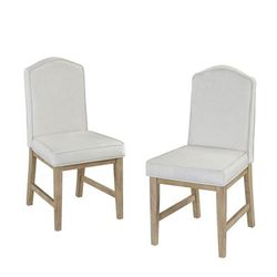 Cambridge White Pair Of Chairs by Homestyles in White