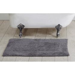 Lux Collections Mat Rug 24" X 40" Rectangle by Better Trends in Gray