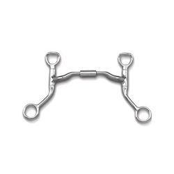 Myler Level 2 HBT Shank with Sweet Iron Low Port comfort MB 04 Snaffle - 5 1/2" - Smartpak