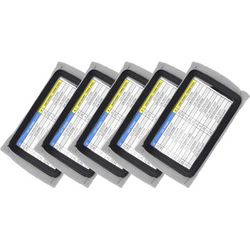 Sports Unlimited Youth Football Triple Wrist Coach (5 Pack) Gray