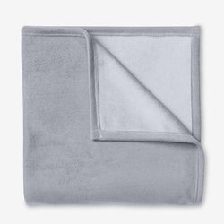 BH Studio® Reversible Fleece Blanket by BH Studio in Gray (Size KING)