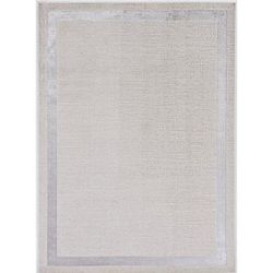 Silver Orchid Monel Sleek Contemporary Rug