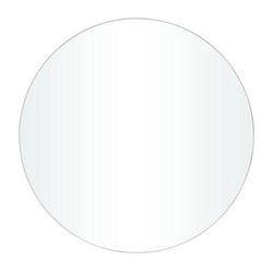 Juniper + Ivory 42 In. x 42 In. Contemporary Wall Mirror White Wood - 98573