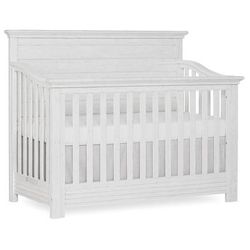 Evolur Waverly 5 in 1 Full Panel Convertible Crib in Weathered White - Dream On Me 891-WW
