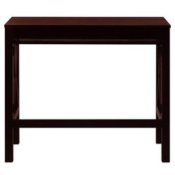 Montego Folding Desk with Pull-Out-Espresso by Casual Home in Espresso