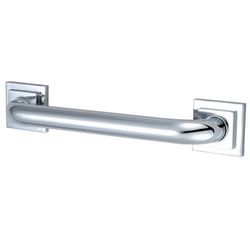 "Kingston Brass DR614181 Claremont 18" Grab Bar, 1-1/4" Diameter, Polished Chrome - Kingston Brass DR614181"