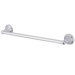 "Kingston Brass BA2972C Governor 18" Towel Bar, Polished Chrome - Kingston Brass BA2972C"